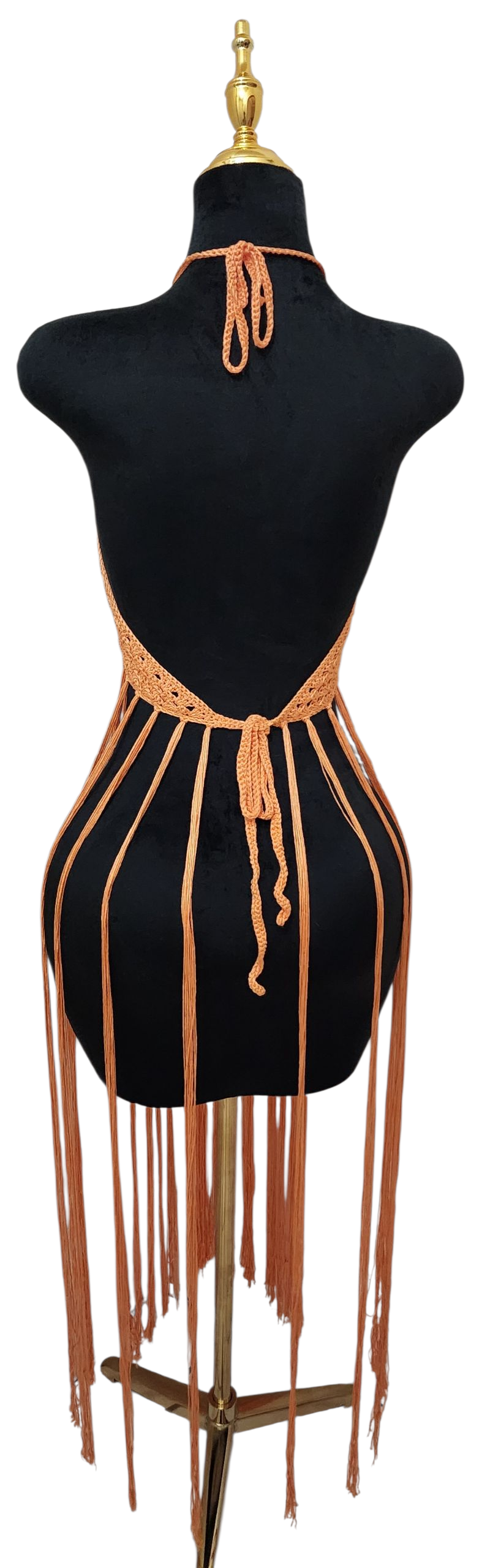 Handcrafted Fringe Crochet Top