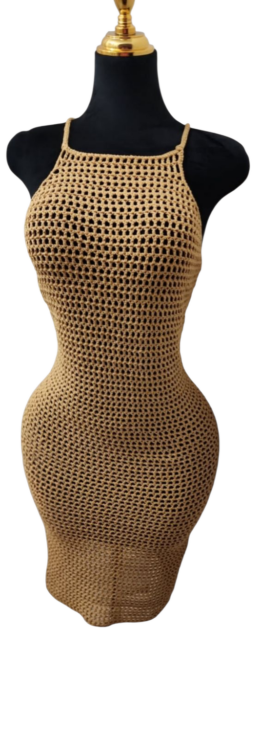 Honey Crochet Bodycon Dress